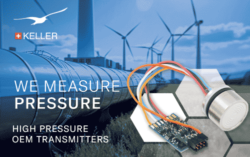 KELLER manufactures high precision, high pressure capability in the 10LHPX, as well as a complete line of digital OEM pressure transmitters.